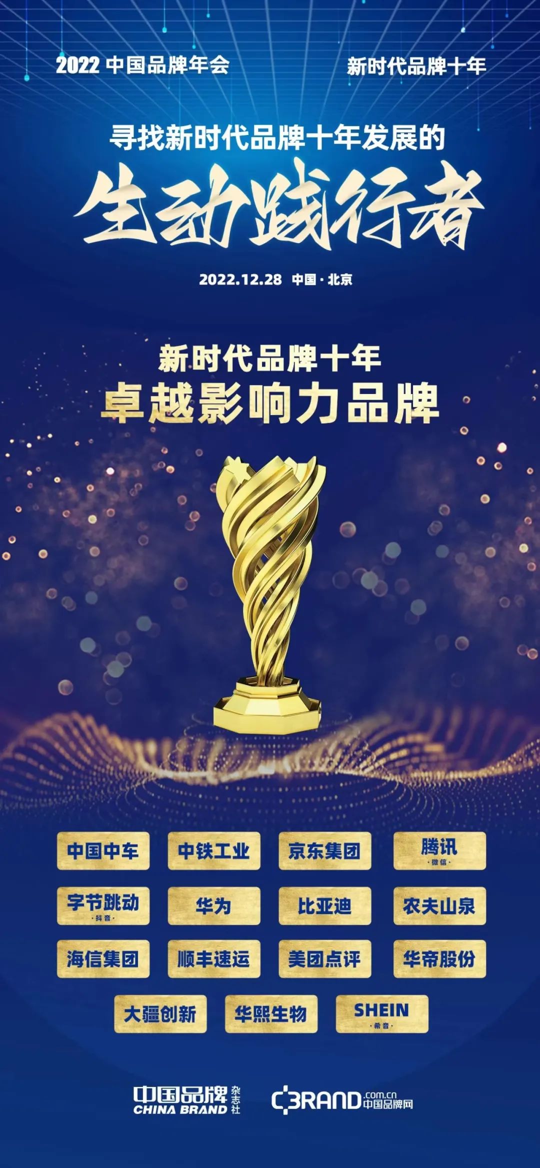 中鐵工業(yè)榮獲“新時(shí)代品牌十年?卓越影響力品牌” 中鐵工業(yè)榮獲“新時(shí)代品牌十年?卓越影響力品牌”