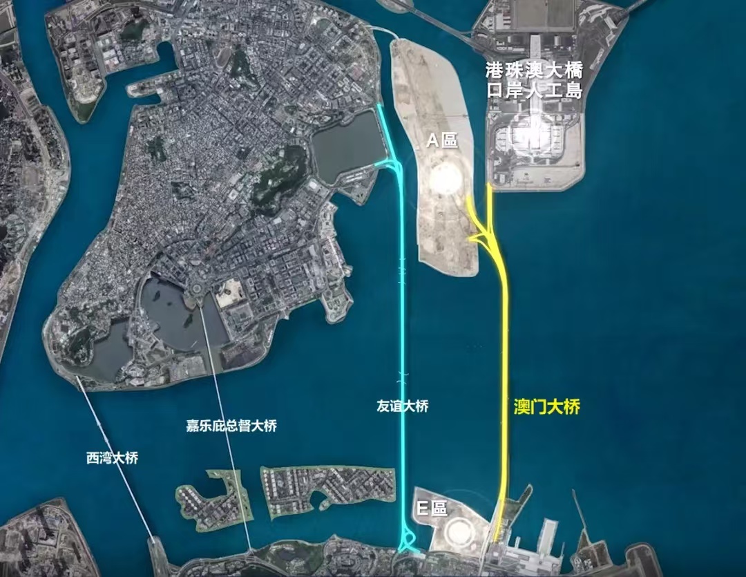 澳門大橋正式通車,“四橋飛架”助澳騰飛 澳門大橋正式通車,“四橋飛架”助澳騰飛
