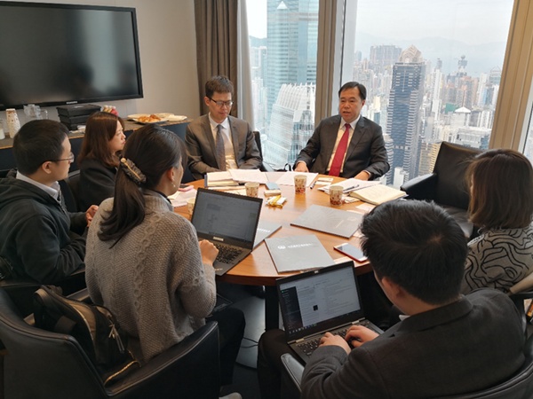 公司黨委書記、董事長易鐵軍應(yīng)邀參加瑞銀證券2019年工業(yè)和基建日活動 公司黨委書記、董事長易鐵軍應(yīng)邀參加瑞銀證券2019年工業(yè)和基建日活動