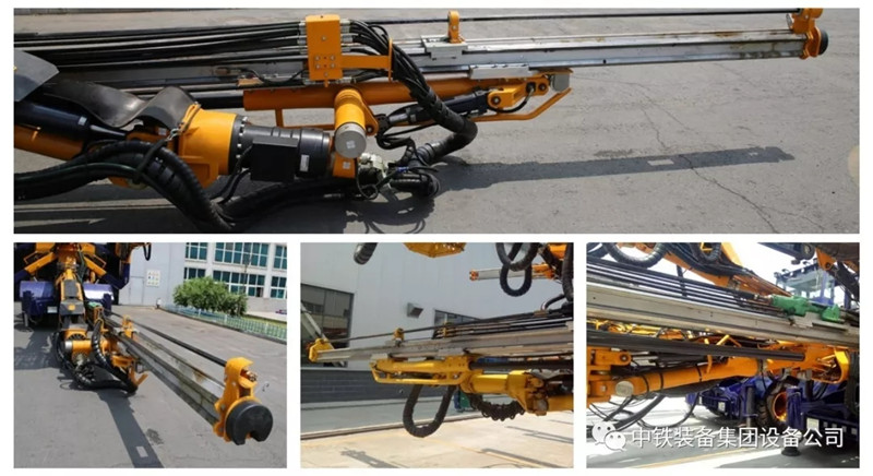 隧道施工神器———中鐵裝備三臂鑿巖臺(tái)車 隧道施工神器———中鐵裝備三臂鑿巖臺(tái)車
