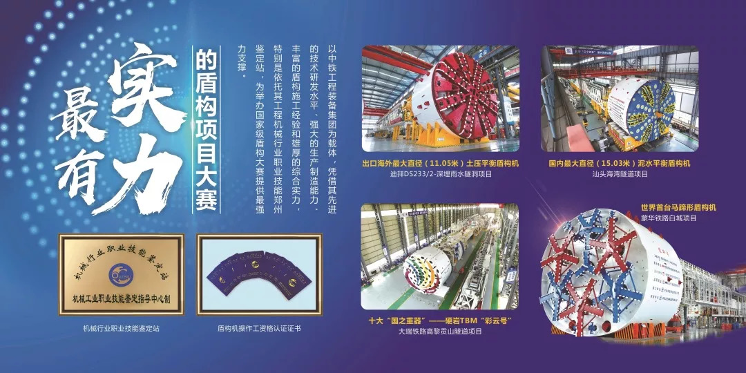 我國(guó)首個(gè)國(guó)家級(jí)盾構(gòu)技能大賽,在中鐵裝備開賽 我國(guó)首個(gè)國(guó)家級(jí)盾構(gòu)技能大賽,在中鐵裝備開賽