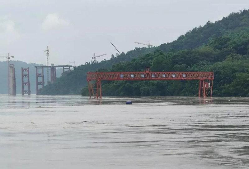 重慶水土嘉陵江大橋、寶成鐵路涪江大橋經(jīng)受洪水考驗(yàn)